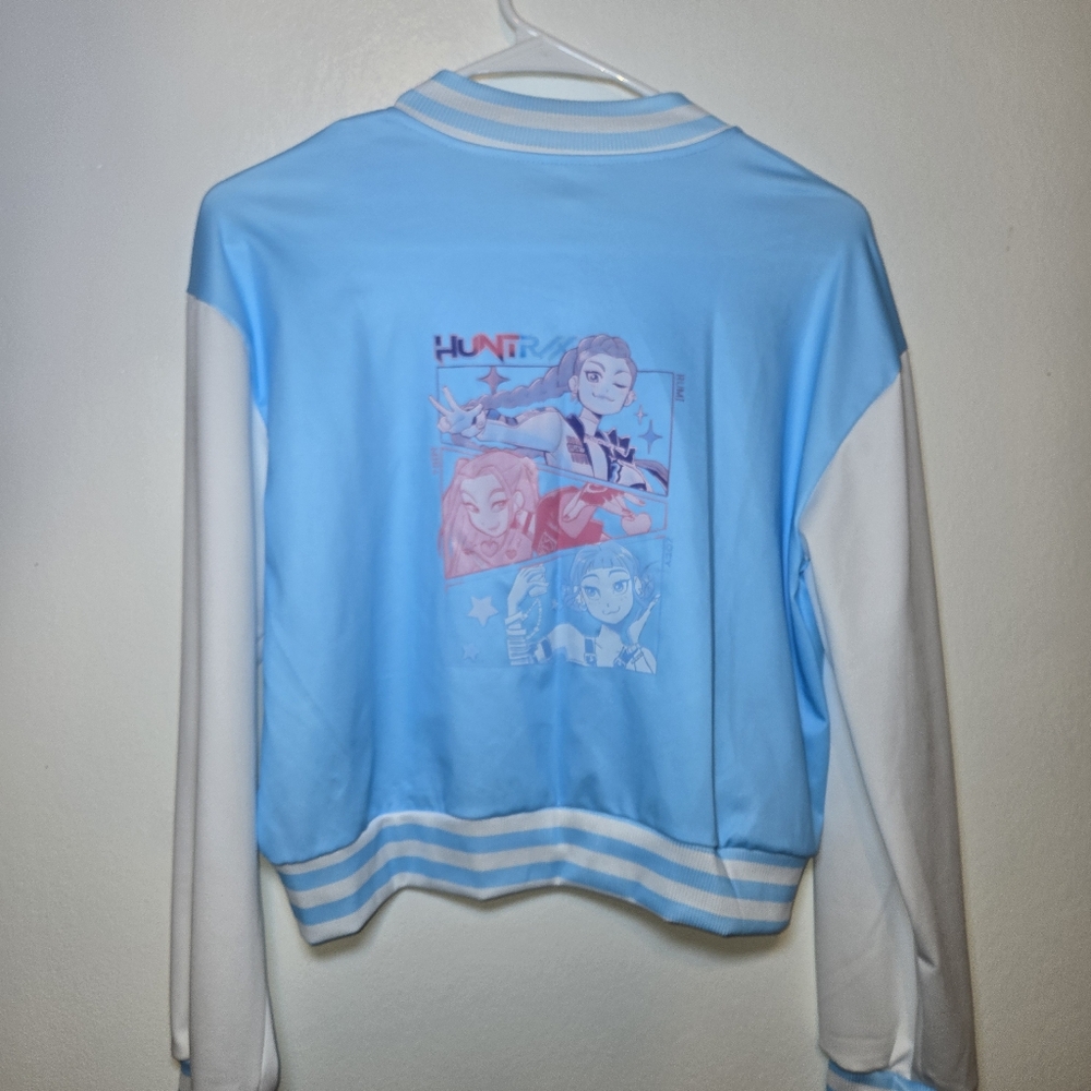 Girls KPOP Demon Huntrix Anime Jacket Size 14 New